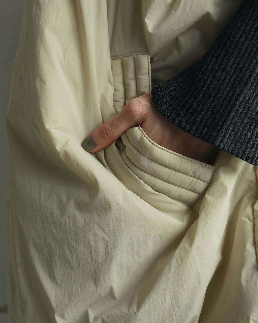 Volume Over Vest Volume Over Vest,ボリュームオーバーベスト,62520104,アウター,ベスト,中綿ベスト,オーバーサイズ,羽織,ànuke,アンヌーク,lifes,ライフズ,25aw