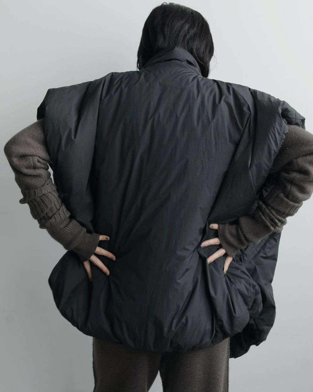 Volume Over Vest Volume Over Vest,ボリュームオーバーベスト,62520104,アウター,ベスト,中綿ベスト,オーバーサイズ,羽織,ànuke,アンヌーク,lifes,ライフズ,25aw