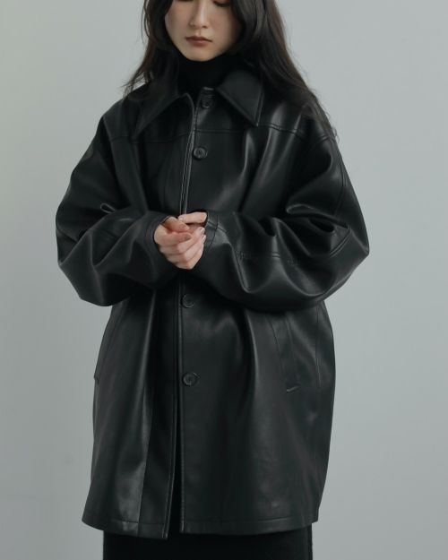 ジャケット・アウター ecoleather over jacket ànuke online store（アンヌーク） / Ecoleather Over