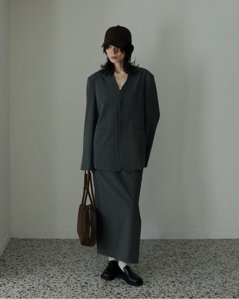 anuke アンヌーク オーバージャケット anuke アンヌーク Twill Over Jacket 36