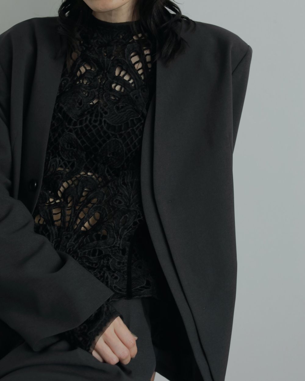 ànuke online store（アンヌーク） / Collarless Over