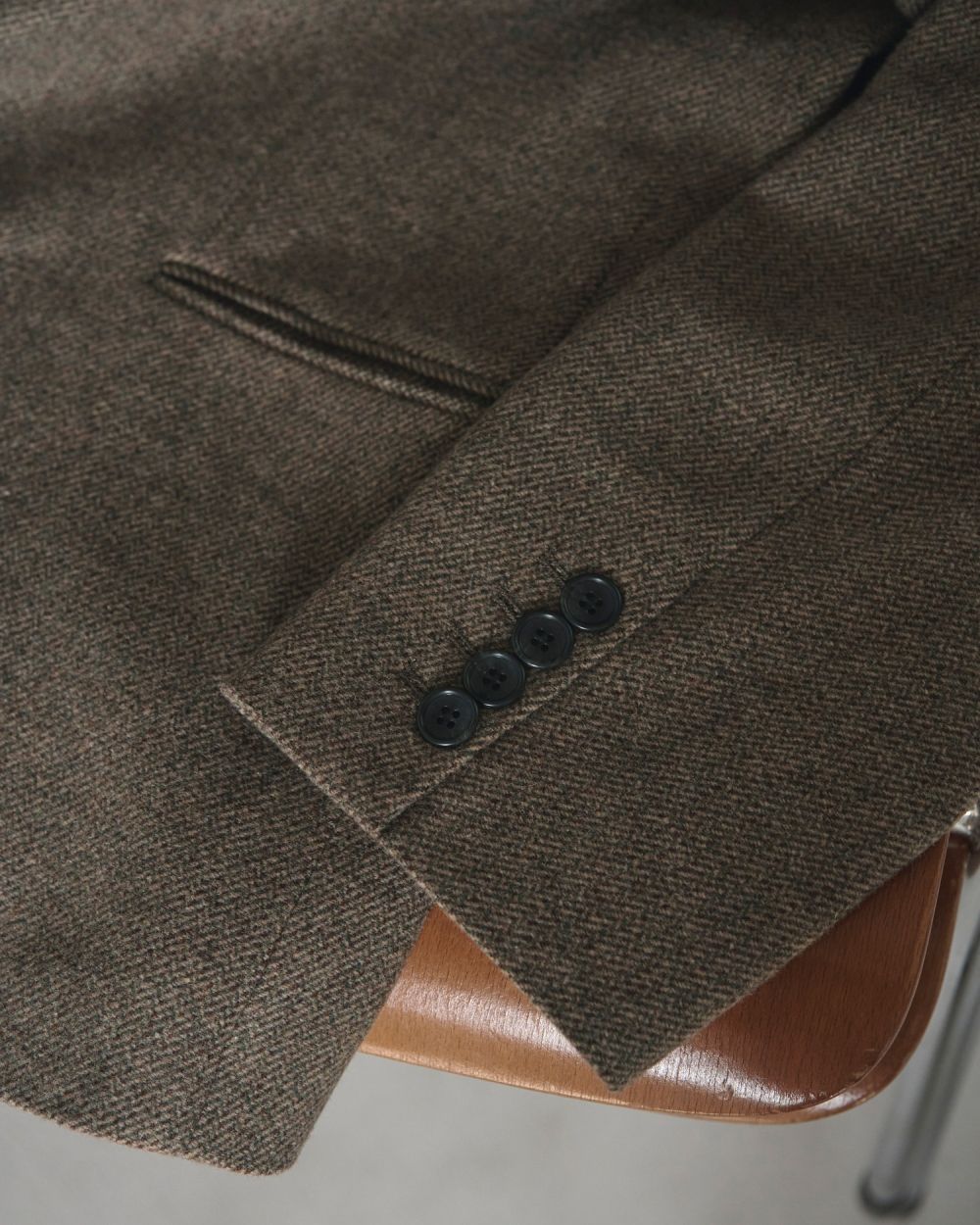 Herringbone Wool Jacket Herringbone Wool Jacket,ヘリンボーンウールジャケット,62520107,アウター,JK,ジャケット,オーバーサイズ,ànuke,アンヌーク,lifes,ライフズ,25aw