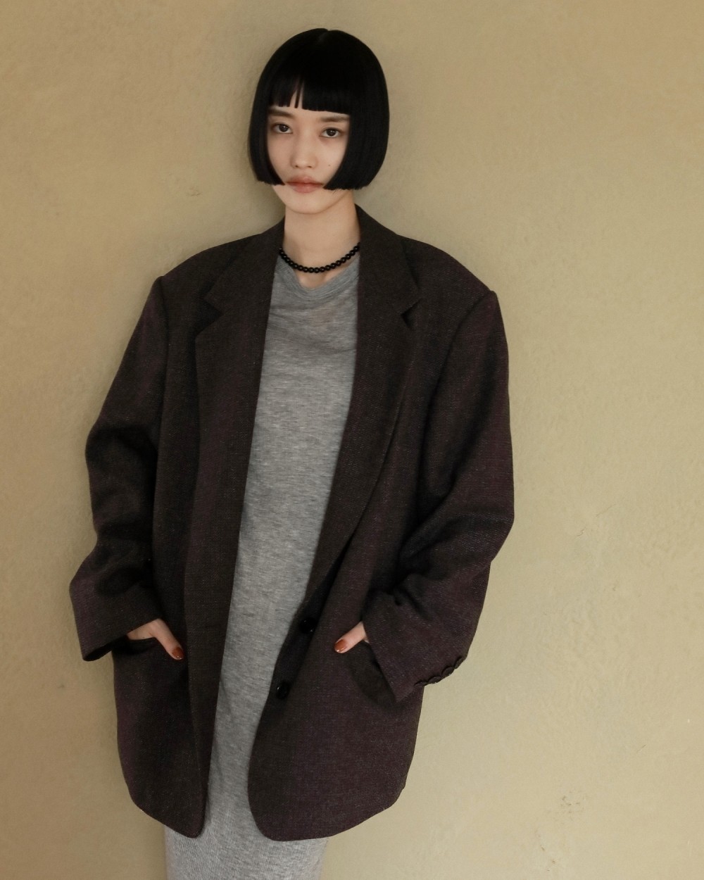 ànuke online store（アンヌーク） / Herringbone Wool