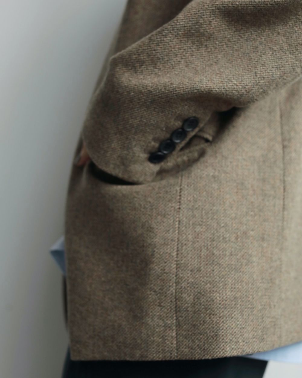 Herringbone Wool Jacket ベージュ 36 anuke ànuke - 【25AW】Herringbone Wool Jacket / ヘリンボーン