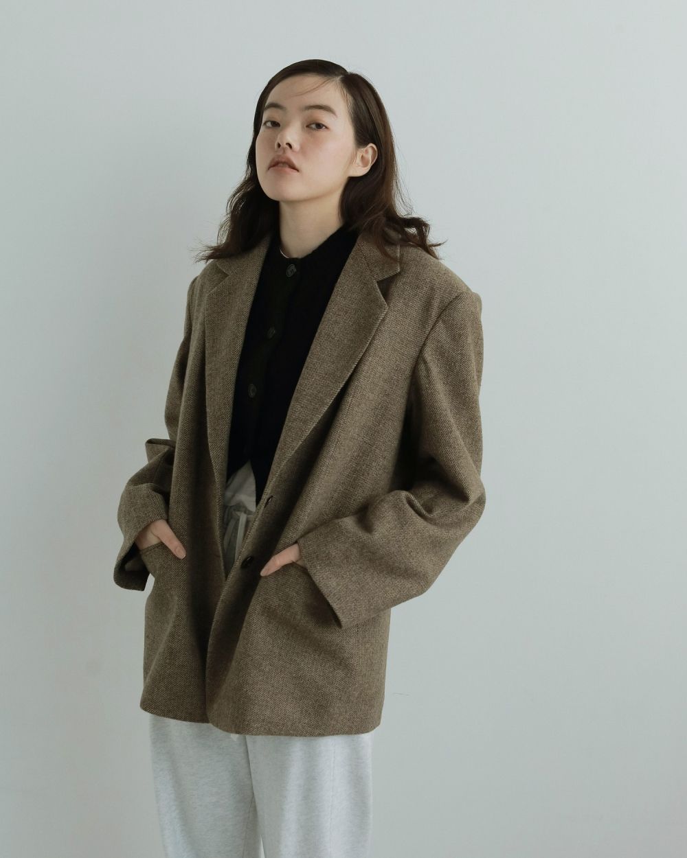 ànuke online store（アンヌーク） / Herringbone Wool