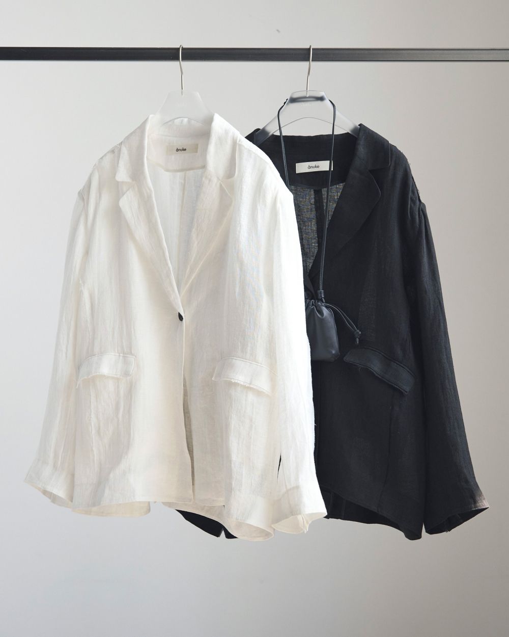 ànuke アンヌーク anuke
エコレザーオーバージャケット anuke SALE30%OFF アンヌーク 2025SpringSummer トップス