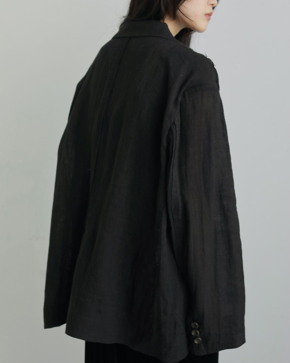 ànuke online store（アンヌーク） / Linen Sheer JacketLinen