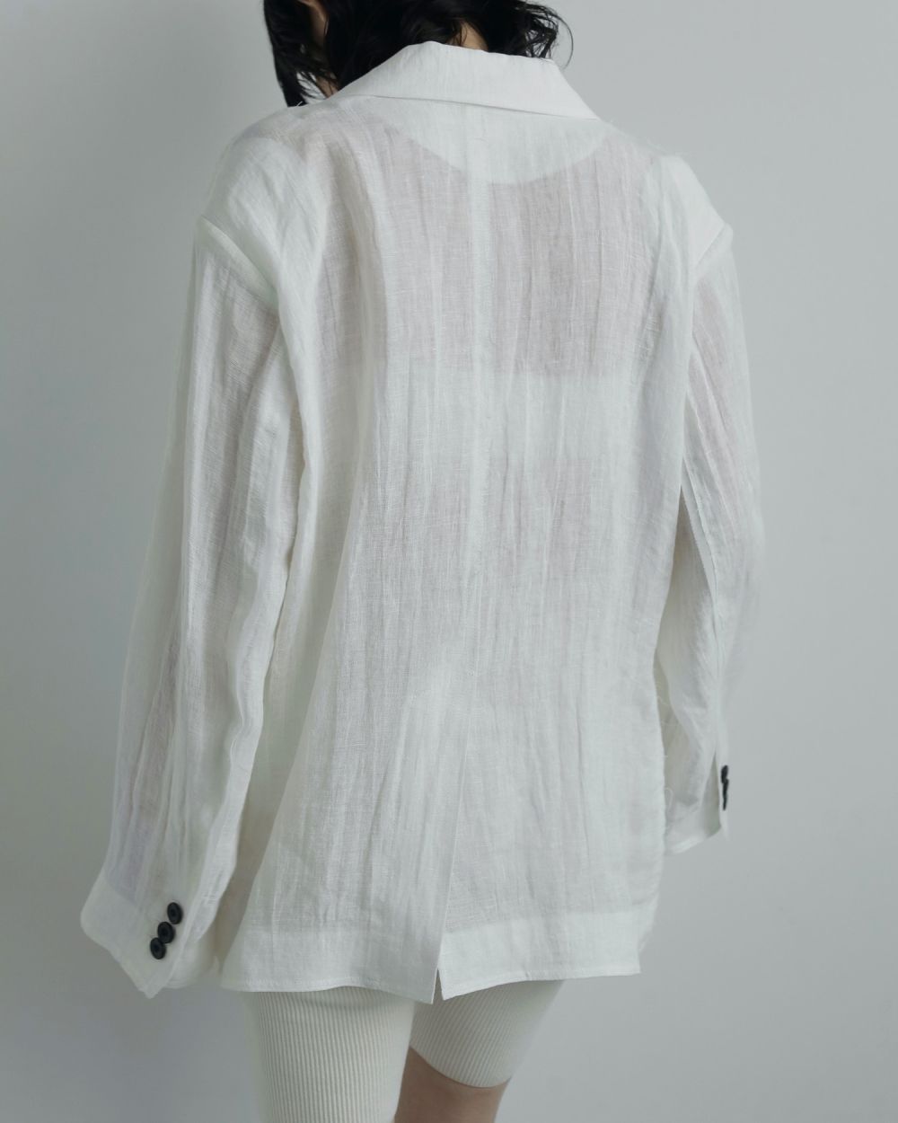 ànuke online store（アンヌーク） / Linen Sheer JacketLinen