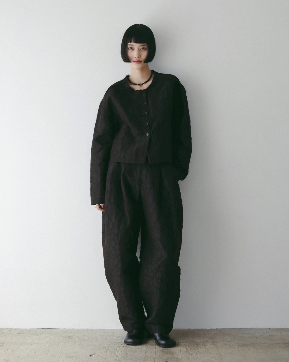 Leopard Jacquard Jacket Leopard Jacquard Jacket,レオパードジャガードジャケット,62520110,ジャケット,JK,アウター,レオパード柄,ànuke,アンヌーク,lifes,ライフズ,25aw