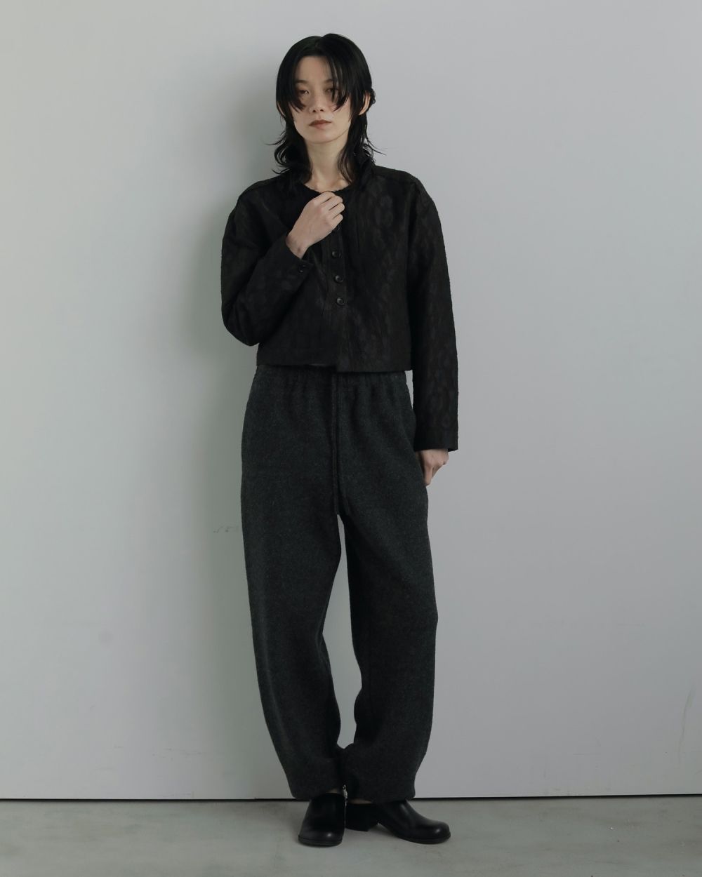 Leopard Jacquard Jacket Leopard Jacquard Jacket,レオパードジャガードジャケット,62520110,ジャケット,JK,アウター,レオパード柄,ànuke,アンヌーク,lifes,ライフズ,25aw