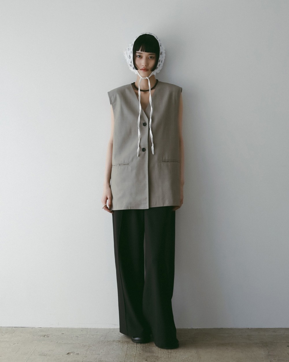 Vneck Nylon Vest Ｖネックナイロンベスト 732359ea03767e3fe13d9d9990c3d8