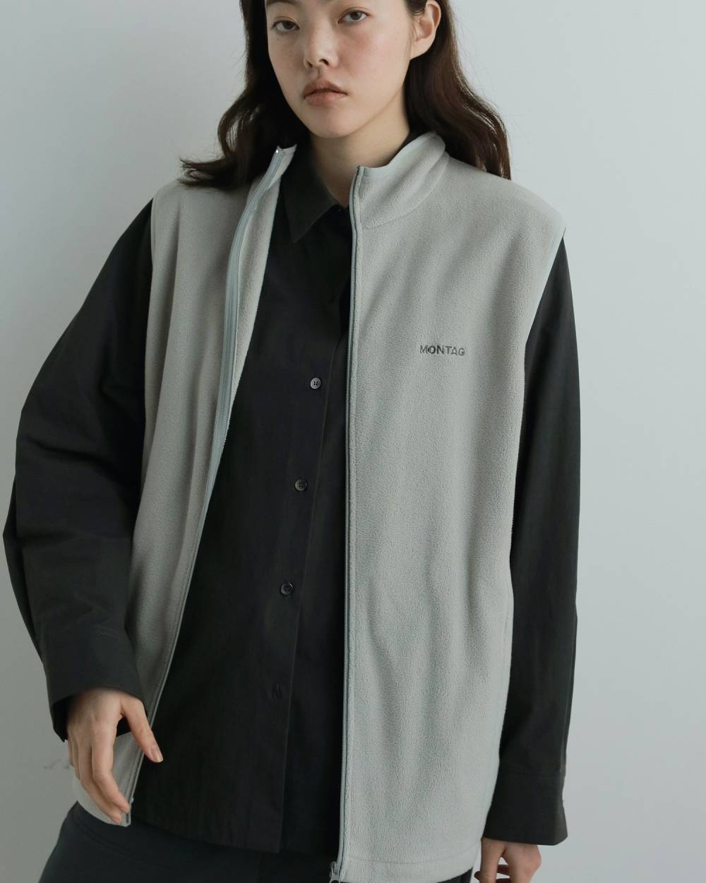 Fleece Zip Vest Fleece Zip Vest,フリース ジップ ベスト,62520113,ZIPベスト,ベスト,フリース,アウター,ジャケット,羽織,ànuke,アンヌーク,lifes,ライフズ,25aw