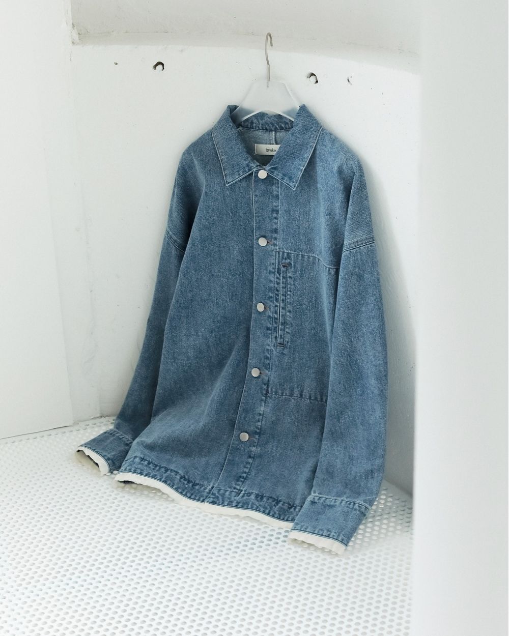 完売品　anuke Denim Work Jacket 36 アイボリー anuke ANUKE (アンヌーク）Denim Work Jacket 即日発送