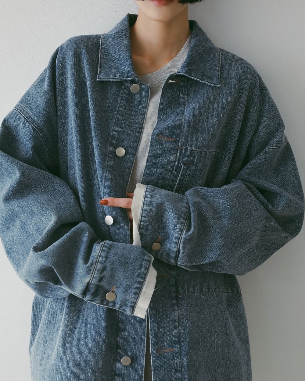 anuke 公式完売！Denim Work Jacket 36 アイボリー anuke 公式完売！Denim Work Jacket 36 アイボリー ànuke online