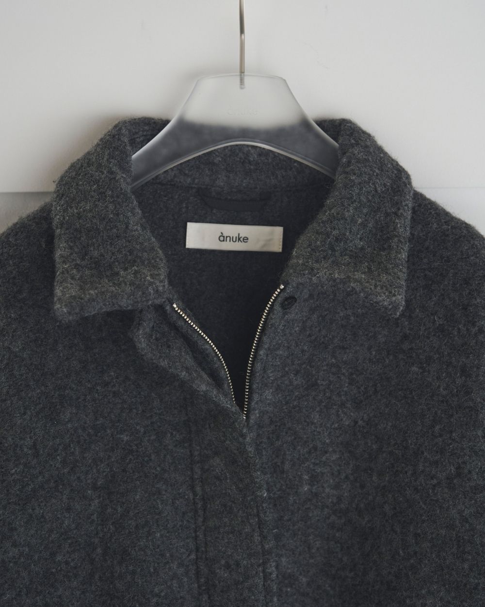 Sliver Zip Blouzon Sliver Zip Blouzon,スライバージップブルゾン,62520201,ブルゾン,アウター,羽織,ànuke,アンヌーク,lifes,ライフズ,25aw