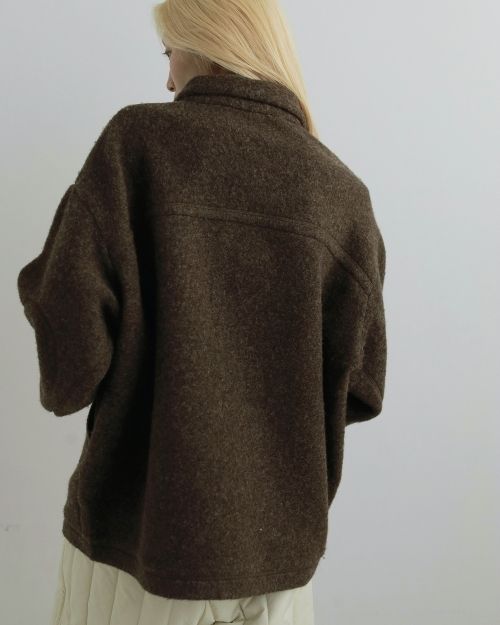 ànuke online store（アンヌーク） / Sliver Zip BlouzonSliver Zip