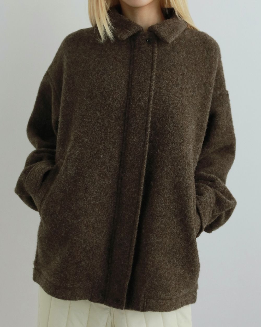 Sliver Zip Blouzon Sliver Zip Blouzon,スライバージップブルゾン,62520201,ブルゾン,アウター,羽織,ànuke,アンヌーク,lifes,ライフズ,25aw