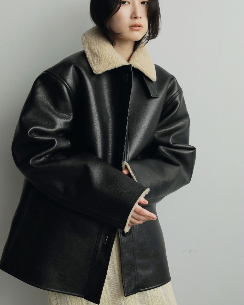 Boa Flight Jacket Boa Flight Jacket,ボアフライトジャケット,62520203,アウター,ジャケット,JK,ボア,ànuke,アンヌーク,lifes,ライフズ,25aw