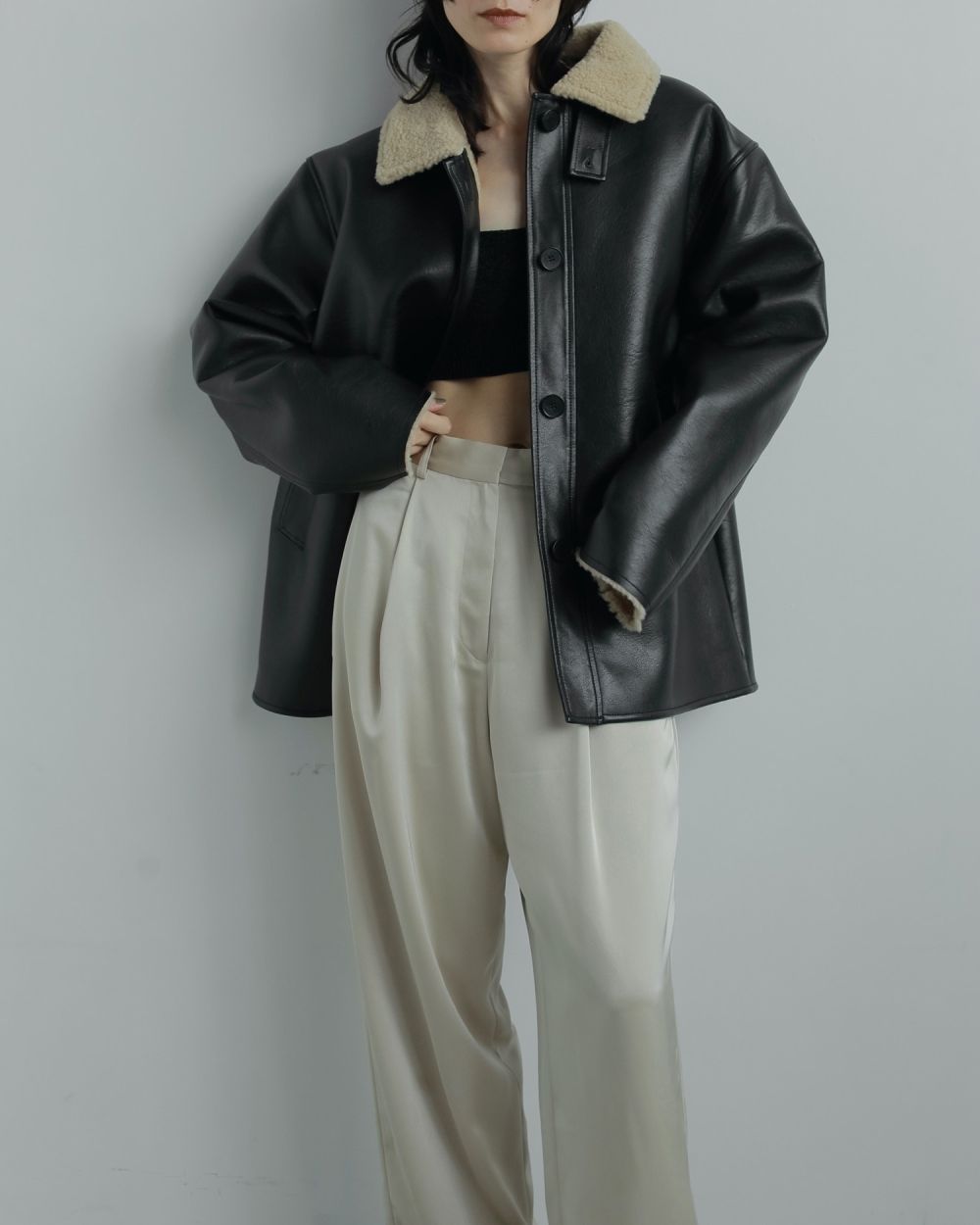 Boa Flight Jacket Boa Flight Jacket,ボアフライトジャケット,62520203,アウター,ジャケット,JK,ボア,ànuke,アンヌーク,lifes,ライフズ,25aw