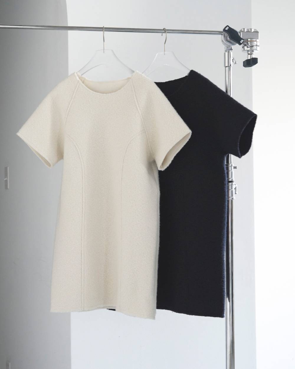 Boucle Mini Onepiece Boucle Mini Onepiece,ブークレ ミニ ワンピース,62520301,ワンピース,ワンピ,ミニワンピ,ミニ丈,ànuke,アンヌーク,lifes,ライフズ,25aw