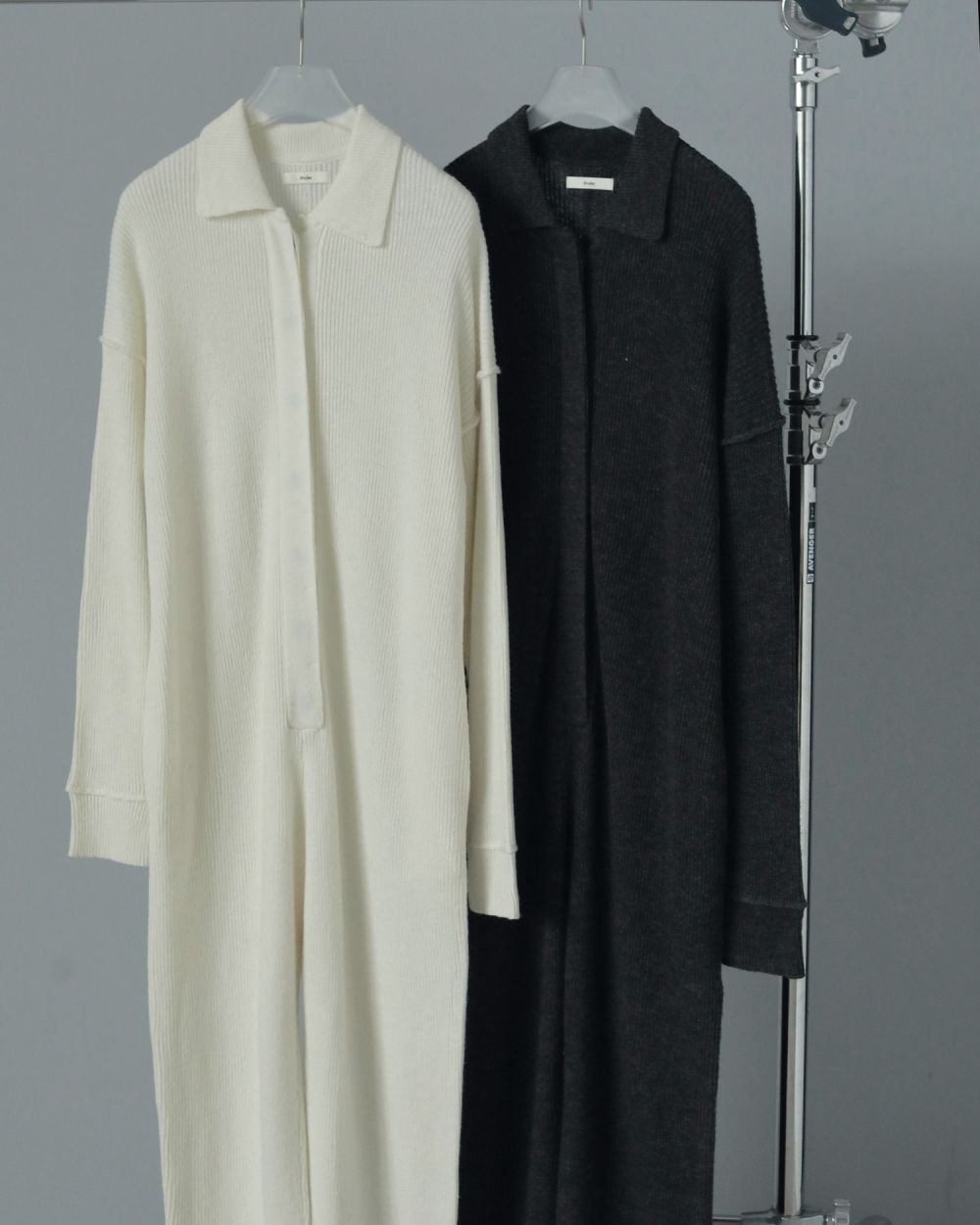 Knit Easy Combinaison Knit Easy Combinaison,ニット イージー コンビネゾン,62520307,コンビネゾン,ワンピース,ドレス,ニット,オールインワン,サロペット,つなぎ,ワーク,ànuke,アンヌーク,lifes,ライフズ,25aw