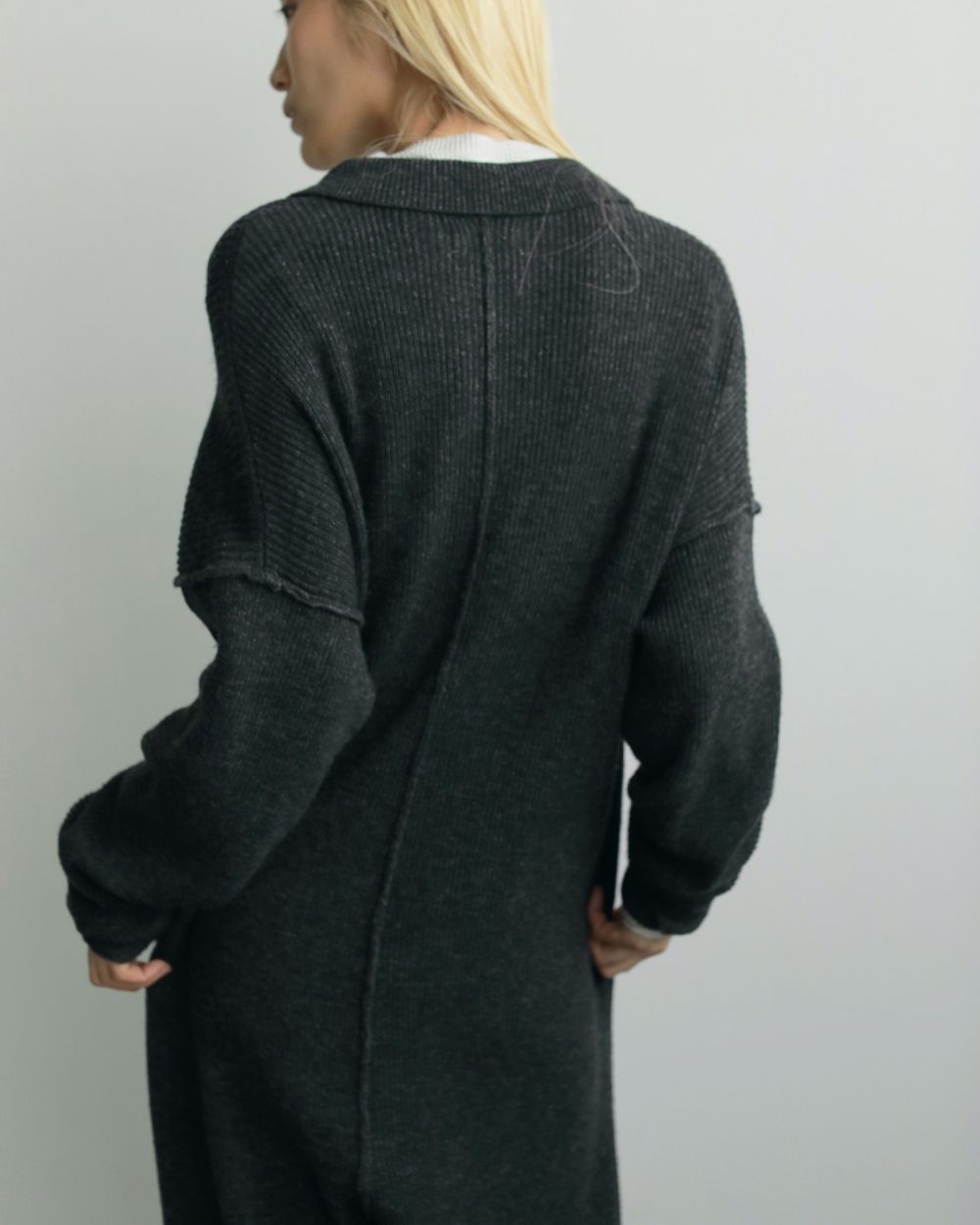 Knit Easy Combinaison Knit Easy Combinaison,ニット イージー コンビネゾン,62520307,コンビネゾン,ワンピース,ドレス,ニット,オールインワン,サロペット,つなぎ,ワーク,ànuke,アンヌーク,lifes,ライフズ,25aw