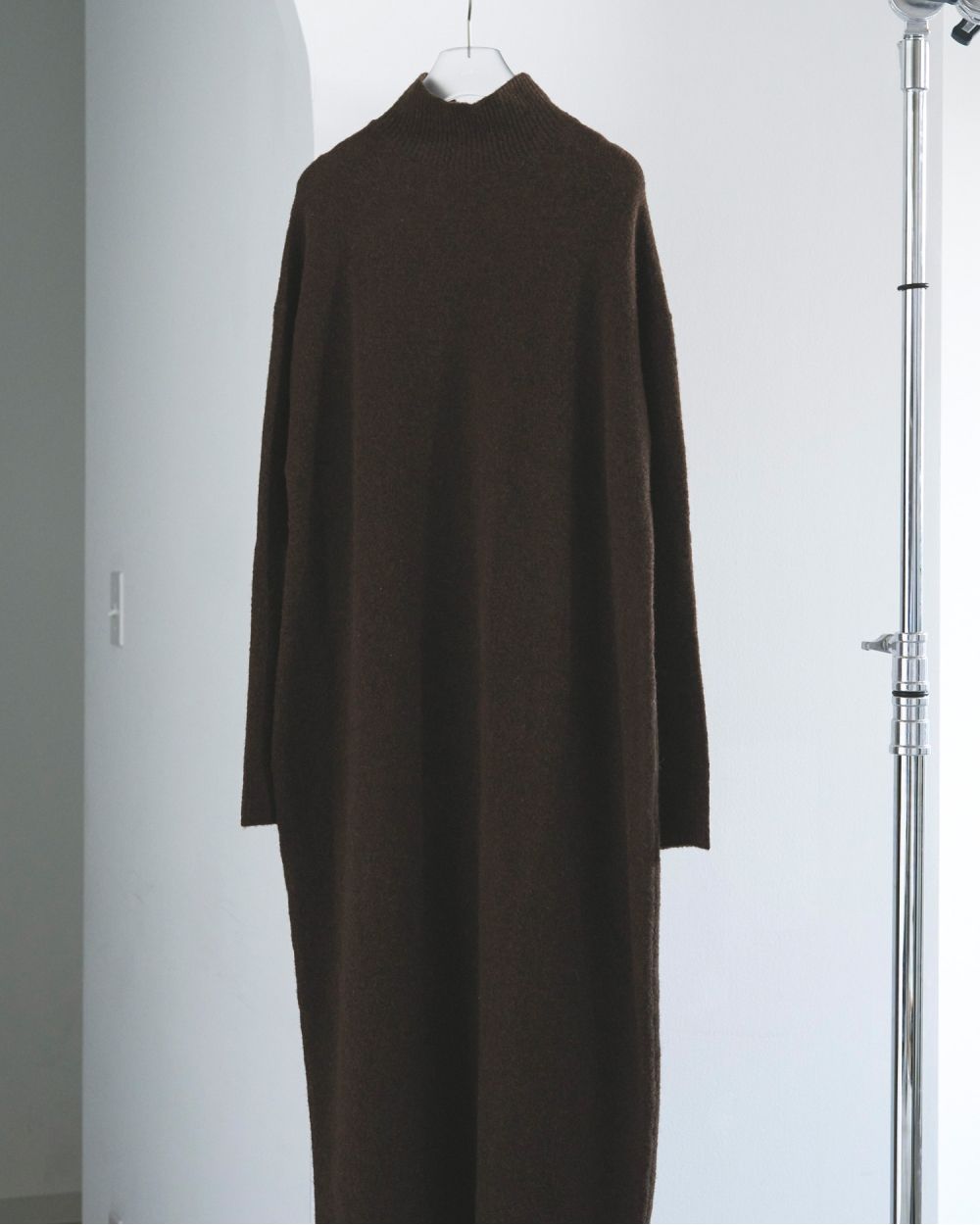 Cocoon Knit Onepiece Cocoon Knit Onepiece,コクーンニットワンピース,62520308,ワンピース,ワンピ,ニットワンピ,ウール,アルパカ,ànuke,アンヌーク,lifes,ライフズ,25aw