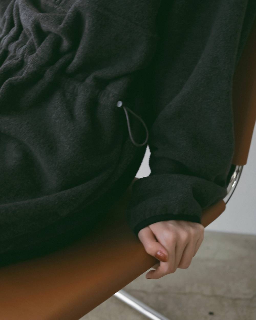 Fleece Halfzip Combinaison Fleece Halfzip Combinaison,フリース ハーフジップ コンビネゾン,62520313,コンビネゾン,ワンピース,ànuke,アンヌーク,lifes,ライフズ,25aw