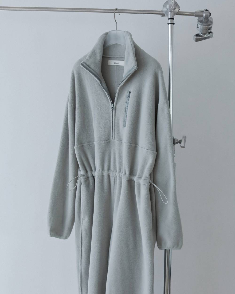 Fleece Halfzip Combinaison Fleece Halfzip Combinaison,フリース ハーフジップ コンビネゾン,62520313,コンビネゾン,ワンピース,ànuke,アンヌーク,lifes,ライフズ,25aw