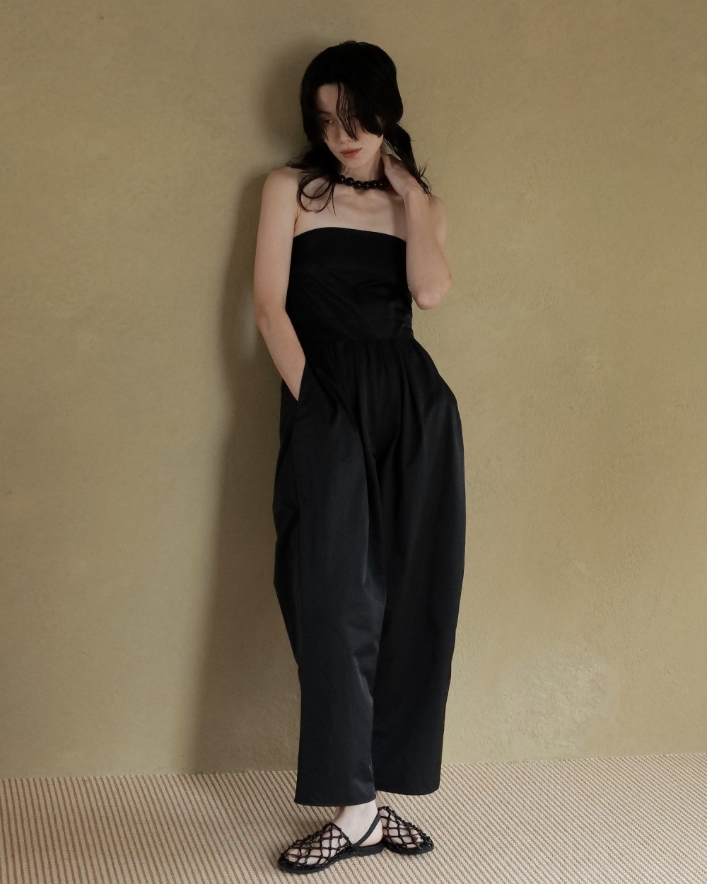 CutoffBareCombinaison コンビネゾン　anuke anuke(アンヌーク)Cutoff Bare Combinaison☆ 25春夏【62510317