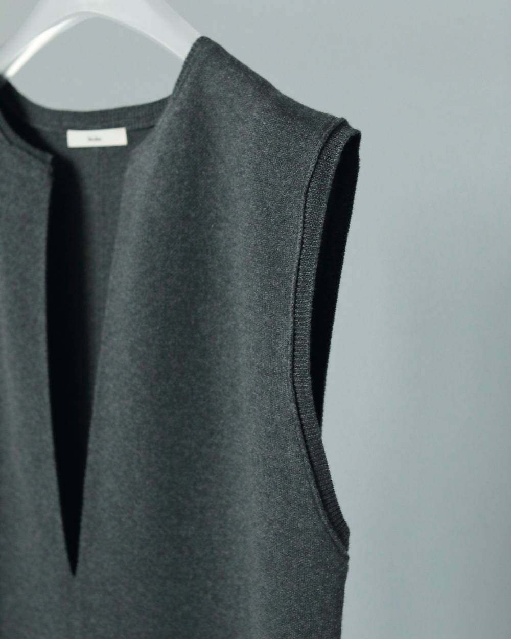 Keyneck Knit Onepiece Keyneck Knit Onepiece,キーネック ニット ワンピース,62520318,ニットワンピース,ワンピース,ドレス,ニット,ànuke,アンヌーク,lifes,ライフズ,25aw