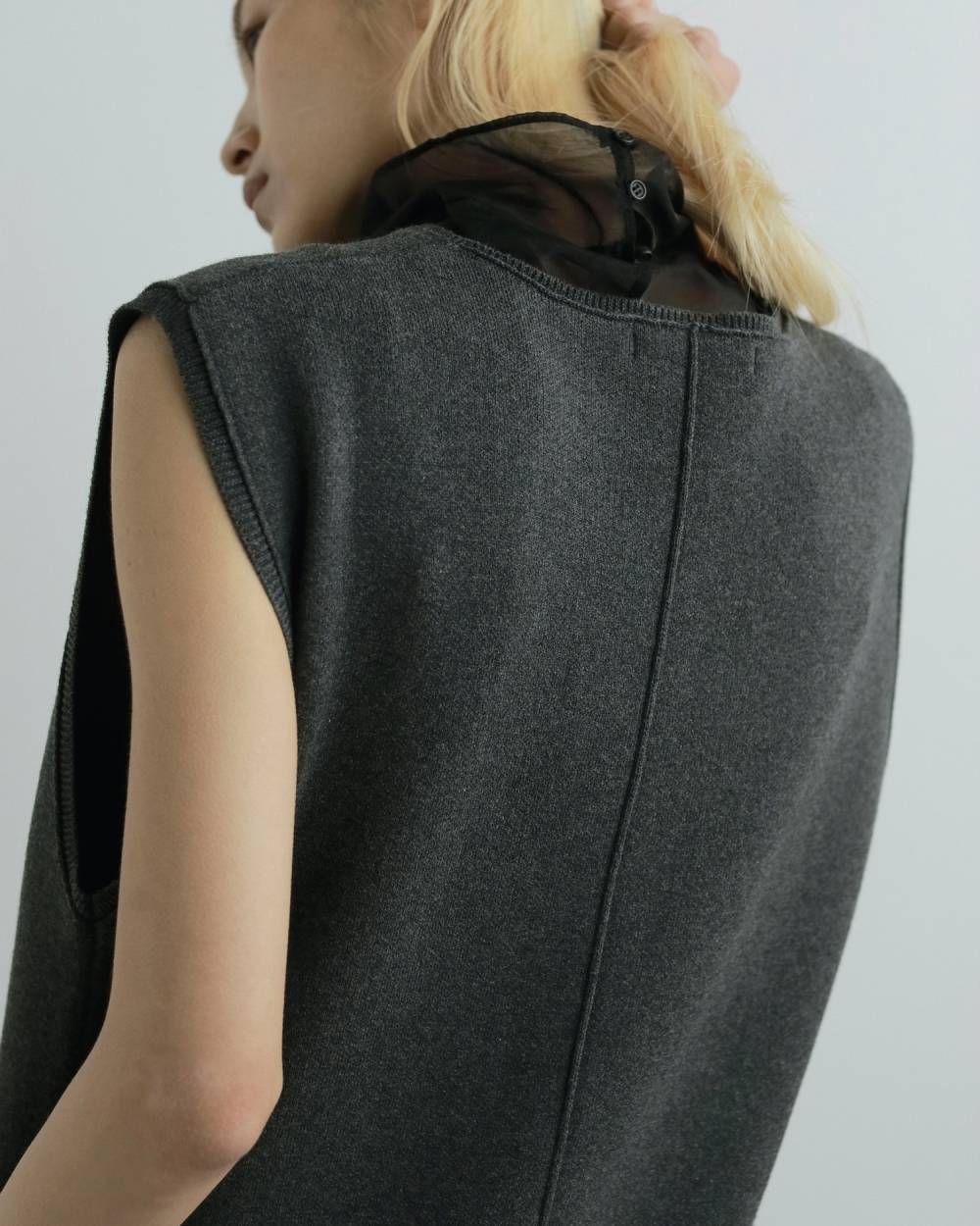 Keyneck Knit Onepiece Keyneck Knit Onepiece,キーネック ニット ワンピース,62520318,ニットワンピース,ワンピース,ドレス,ニット,ànuke,アンヌーク,lifes,ライフズ,25aw