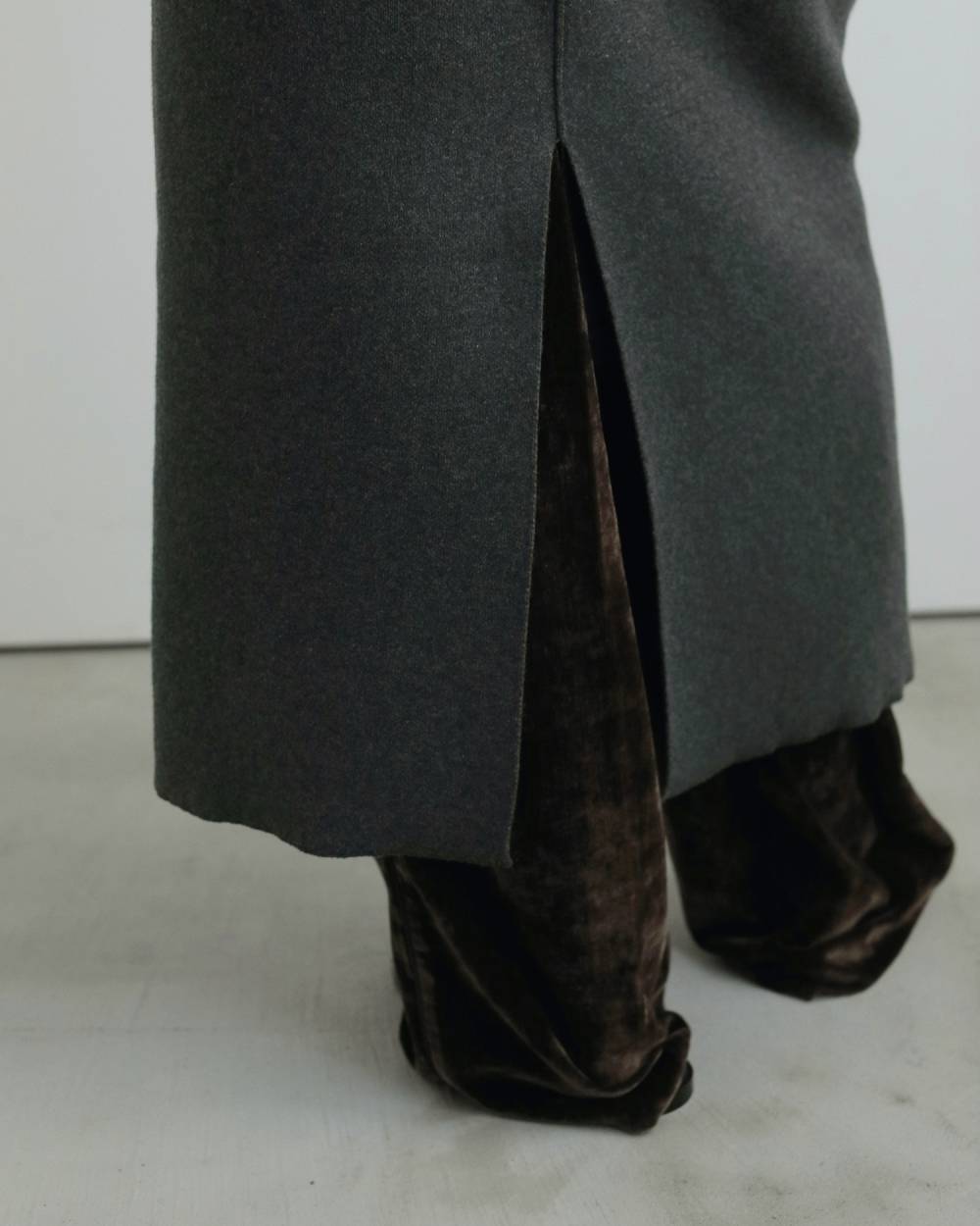 Keyneck Knit Onepiece Keyneck Knit Onepiece,キーネック ニット ワンピース,62520318,ニットワンピース,ワンピース,ドレス,ニット,ànuke,アンヌーク,lifes,ライフズ,25aw