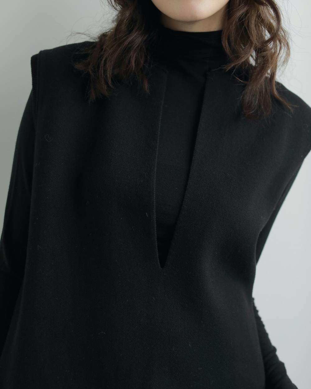 Keyneck Knit Onepiece Keyneck Knit Onepiece,キーネック ニット ワンピース,62520318,ニットワンピース,ワンピース,ドレス,ニット,ànuke,アンヌーク,lifes,ライフズ,25aw