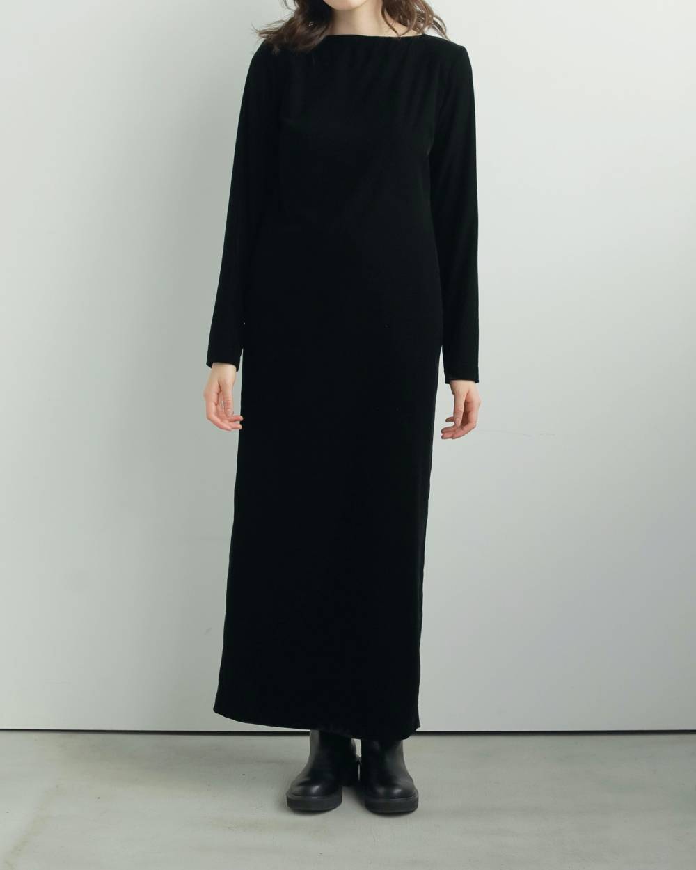 Velour Pencil Onepiece Velour Pencil Onepiece,(ベロア ペンシル ワンピース,62520319,ワンピース,ワンピ,ロングワンピース,ベロア素材,ànuke,アンヌーク,lifes,ライフズ,25aw