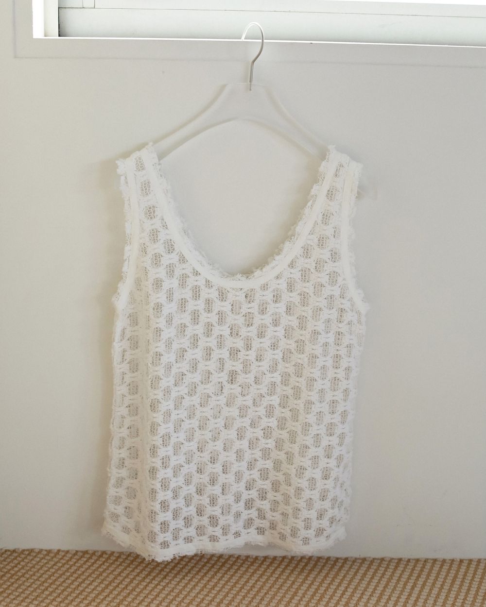 アンヌーク anuke 2025FallWinter トップス Lace Sleeveless Tops 8月中旬〜9月上旬予約 レーススリーブレストップス ミドル丈 ノースリーブ 25秋冬 62520403 アンヌーク anuke 2025FallWinter トップス Lace Sleeveless
