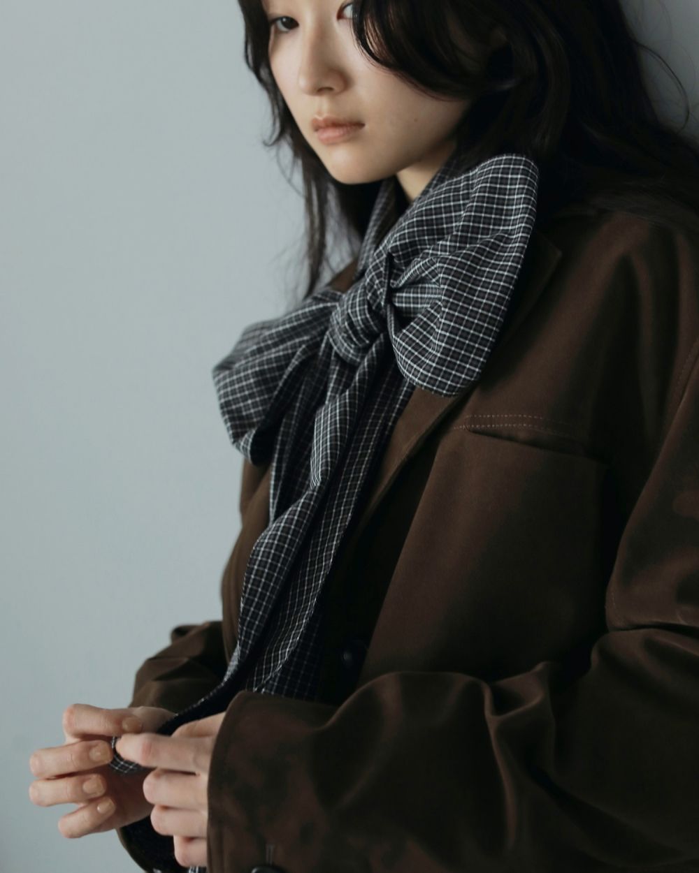 Volume Ribbon Shirts Volume Ribbon Shirts,ボリュームリボンシャツ,62520407,シャツ,ブラウス,リボン,オーバーサイズ,ànuke,アンヌーク,lifes,ライフズ,25aw