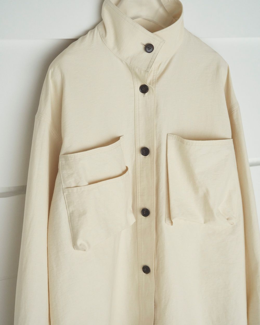 Pocket Standcollar Shirts Pocket Standcollar Shirts,ポケットスタンドカラーシャツ,62520408,シャツ,ブラウス,トップス,ànuke,アンヌーク,lifes,ライフズ,25aw