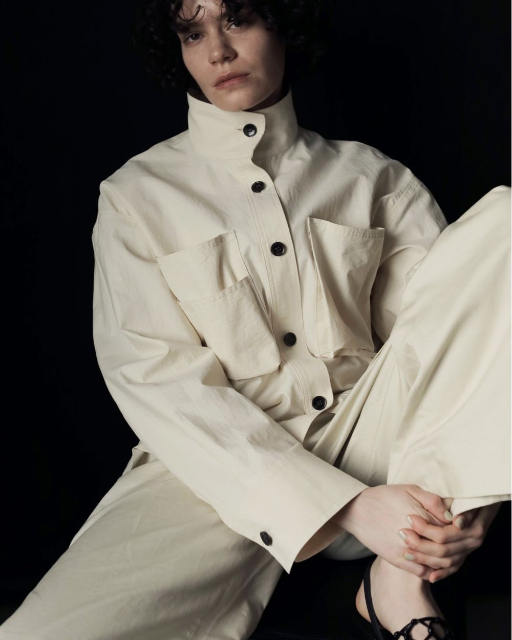 Pocket Standcollar Shirts Pocket Standcollar Shirts,ポケットスタンドカラーシャツ,62520408,シャツ,ブラウス,トップス,ànuke,アンヌーク,lifes,ライフズ,25aw