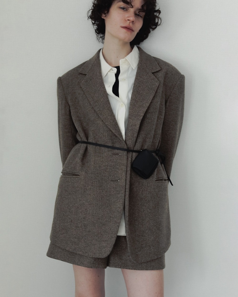 予約商品/anuke アンヌーク Highcount Over Shirts 62520410 8月末〜9月末入荷予定 2025FW キャンセル返品不可 anuke 予約商品/anuke アンヌーク Highcount Over Shirts