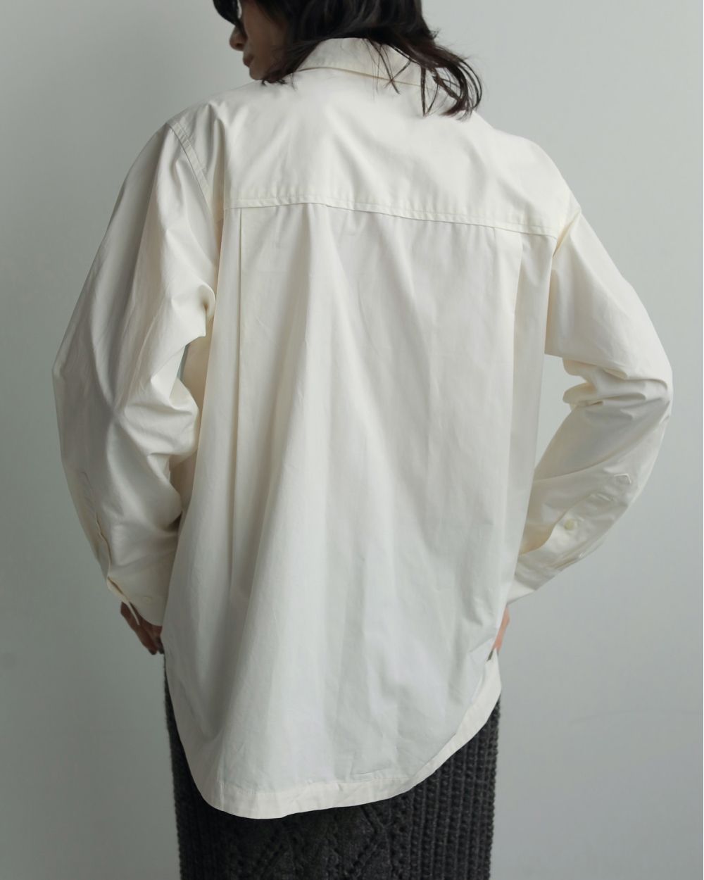 ANUKE (アンヌーク）Cotton Oversize Shirts 即日発送 SALE anuke ANUKE (アンヌーク）Cotton Oversize Shirts 即日発送