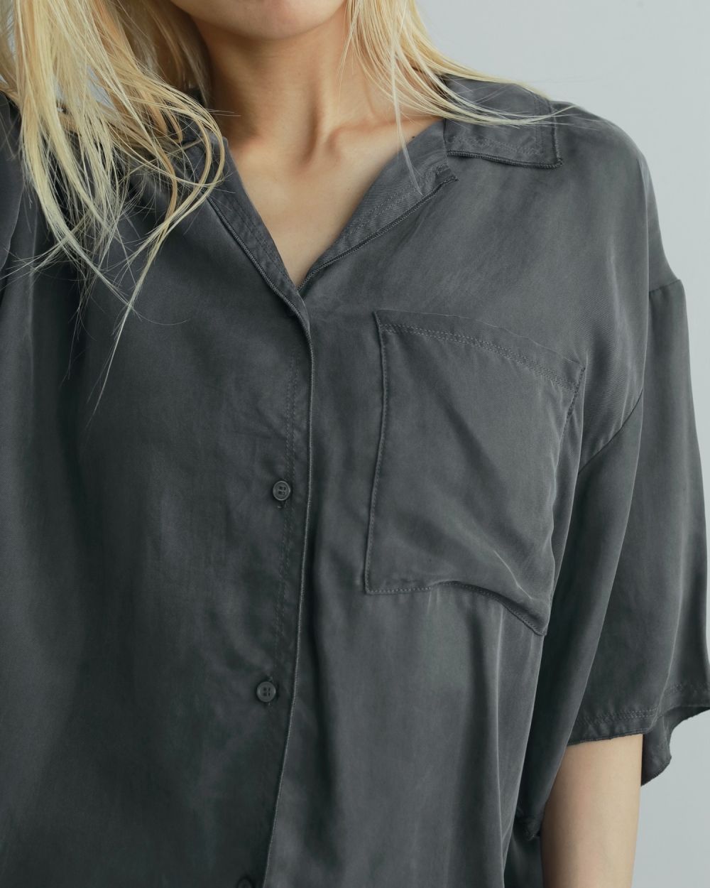 Opencollar Mellow Shirts Opencollar Mellow Shirts,オープンカラー メロウ シャツ,62520414,シャツ,ブラウス,トップス,羽織,オーバーサイズ,ànuke,アンヌーク,lifes,ライフズ,25aw