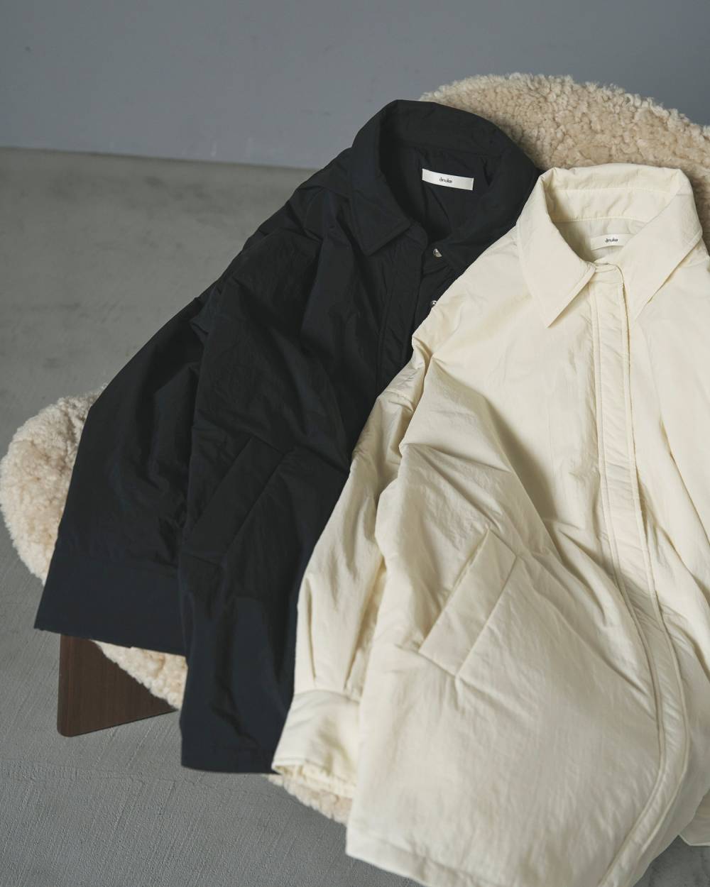 Padding Botton Shirts Padding Botton Shirts,パディング ボタン シャツ,62520415,シャツ,ブラウス,オーバーシャツ,ànuke,アンヌーク,lifes,ライフズ,25aw