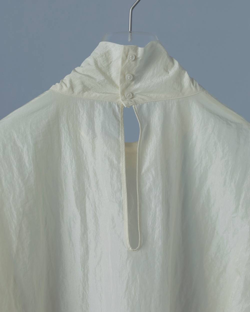 Sheer Over Blouse Sheer Over Blouse,シアー オーバー ブラウス,62520423,ブラウス,シャツ,羽織,透け感,長袖,トップス,シアー,ハイネックブラウス,オーバーサイズ,ànuke,アンヌーク,lifes,ライフズ,25aw