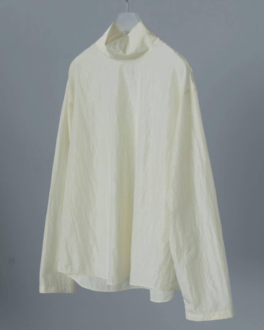 Sheer Over Blouse Sheer Over Blouse,シアー オーバー ブラウス,62520423,ブラウス,シャツ,羽織,透け感,長袖,トップス,シアー,ハイネックブラウス,オーバーサイズ,ànuke,アンヌーク,lifes,ライフズ,25aw