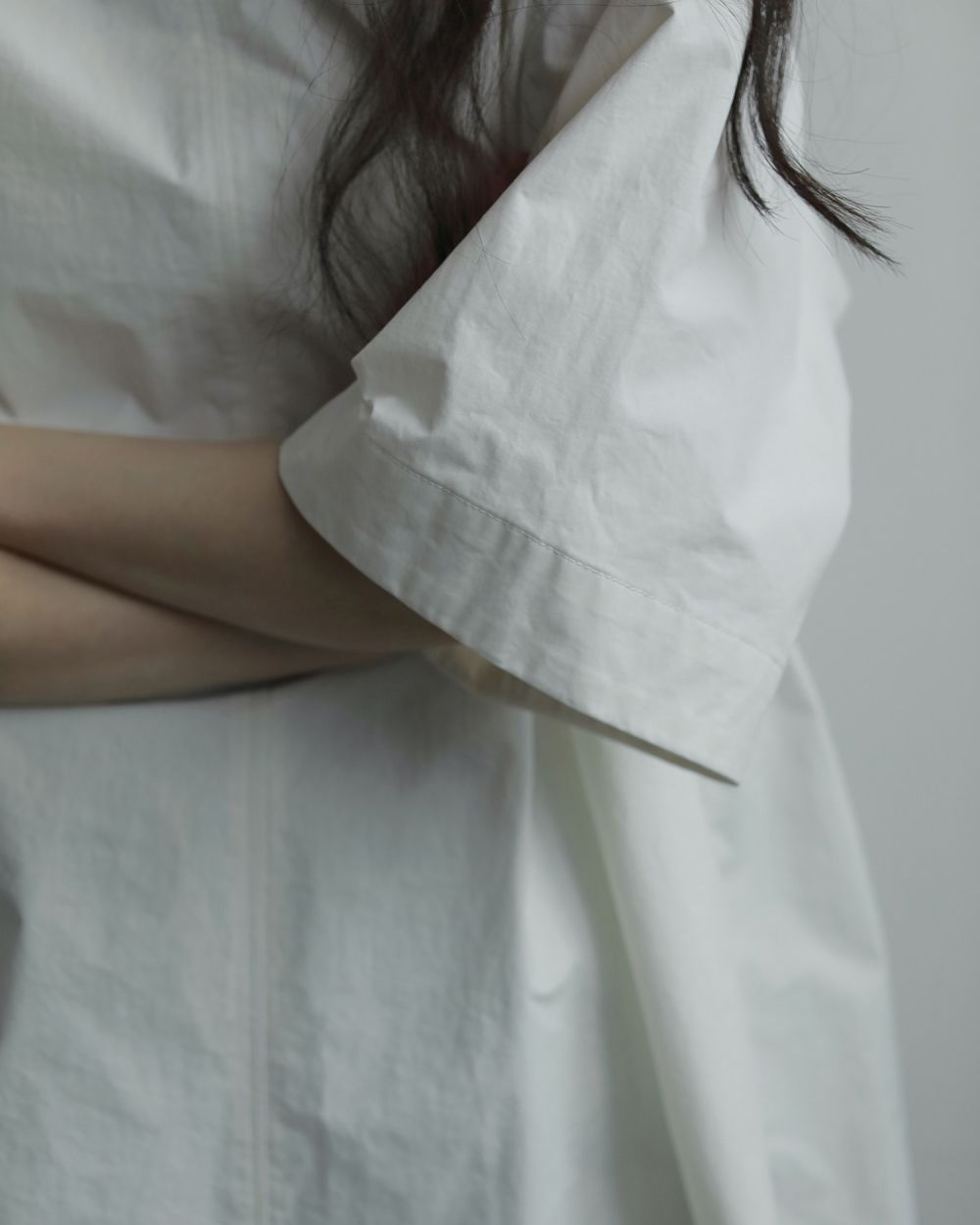 Highneck Over Blouse Highneck Over Blouse,ハイネックオーバーブラウス,62520425,トップス,シャツ,ブラウス,オーバーブラウス,ハイネック,ànuke,アンヌーク,lifes,ライフズ,25aw