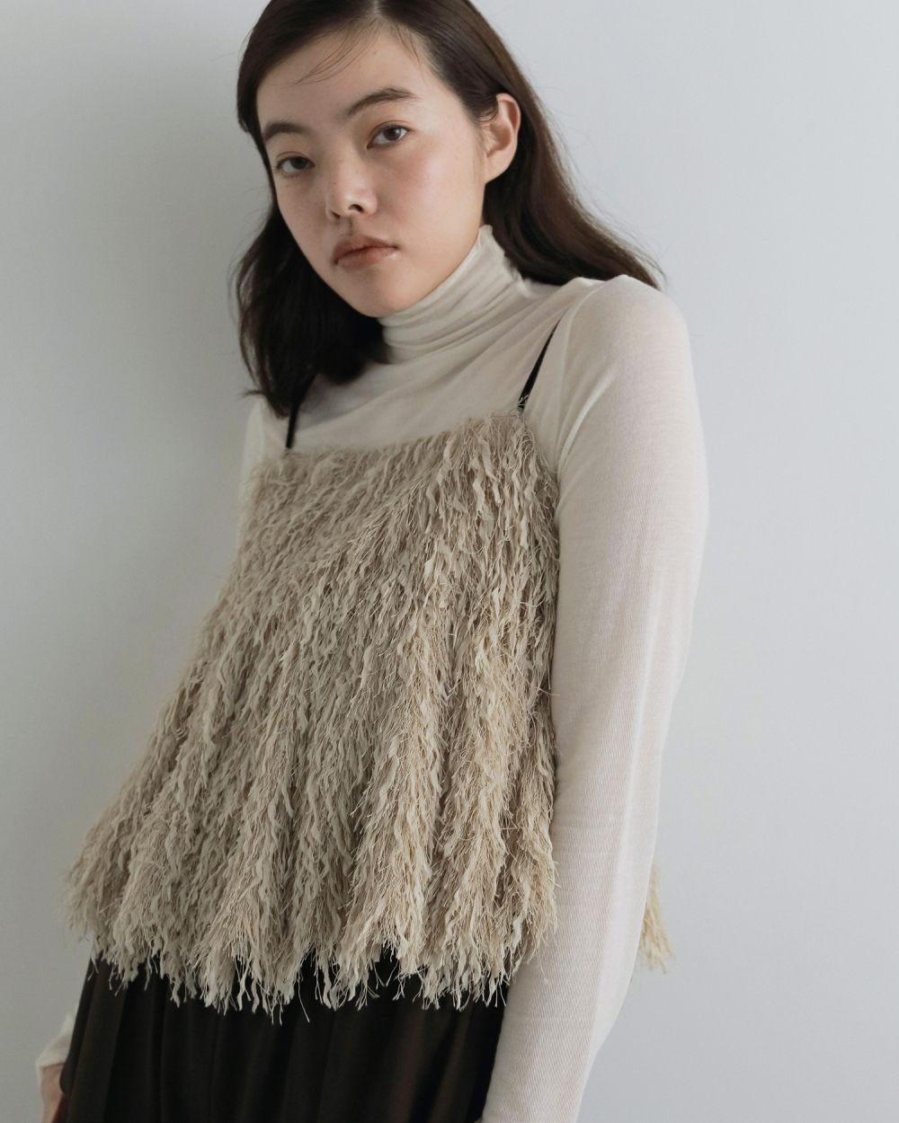 anuke アンヌーク Backopen フェザー キャミソール ànuke online store（アンヌーク） / Backopen Feather