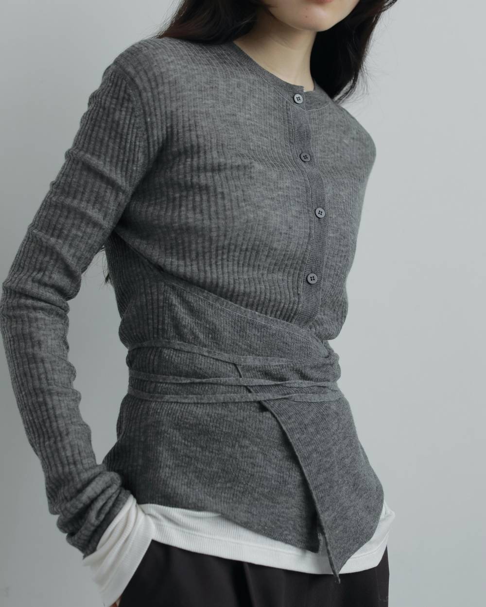 Wool Cachecoeur Cardigan Wool Cachecoeur Cardigan,ウール カシュクール カーディガン,62520502,トップス,カーデ,カーディガン,ニットカーディガン,ニット,ànuke,アンヌーク,lifes,ライフズ,25aw