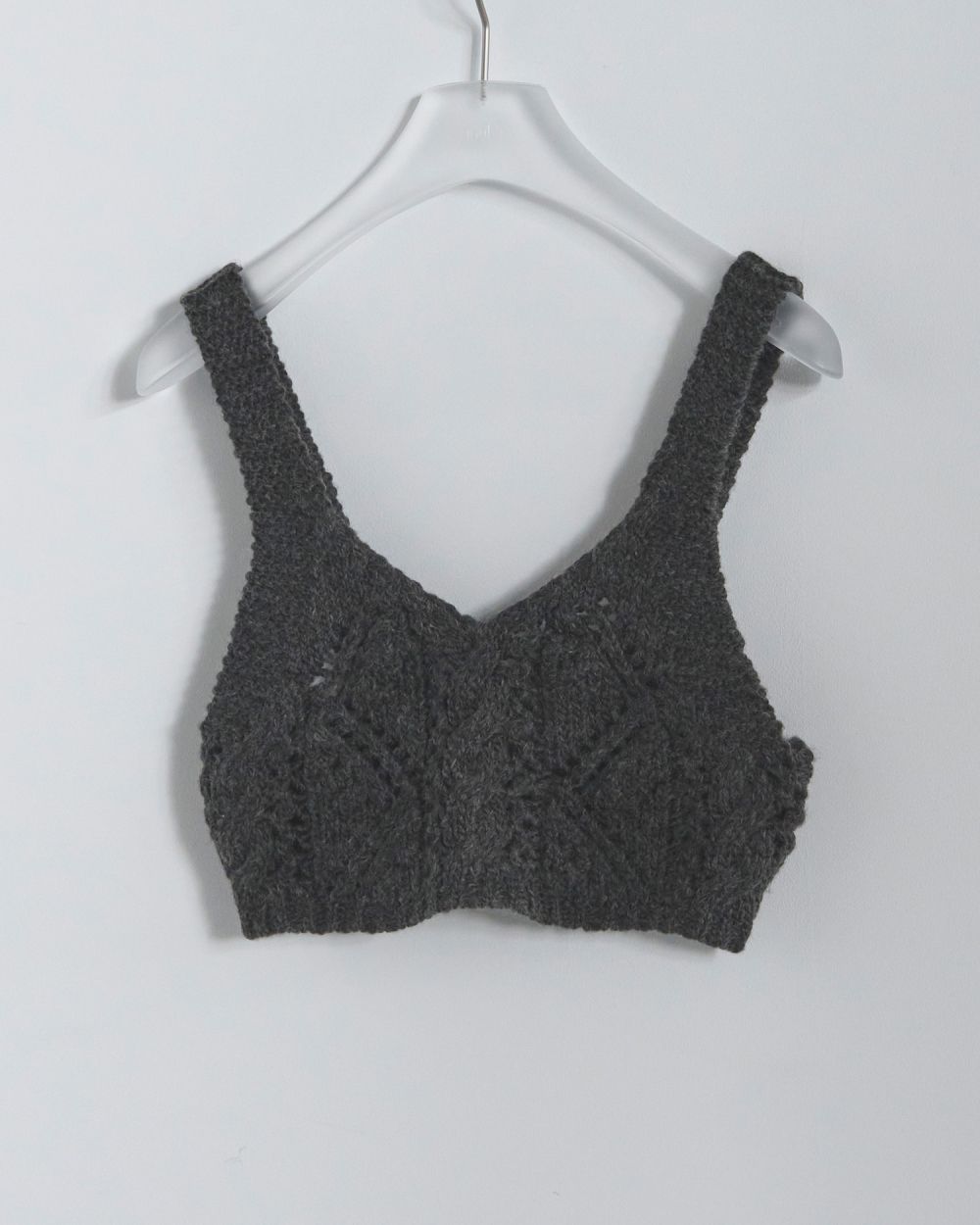 ànuke online store（アンヌーク） / Cable Knit BustierCable
