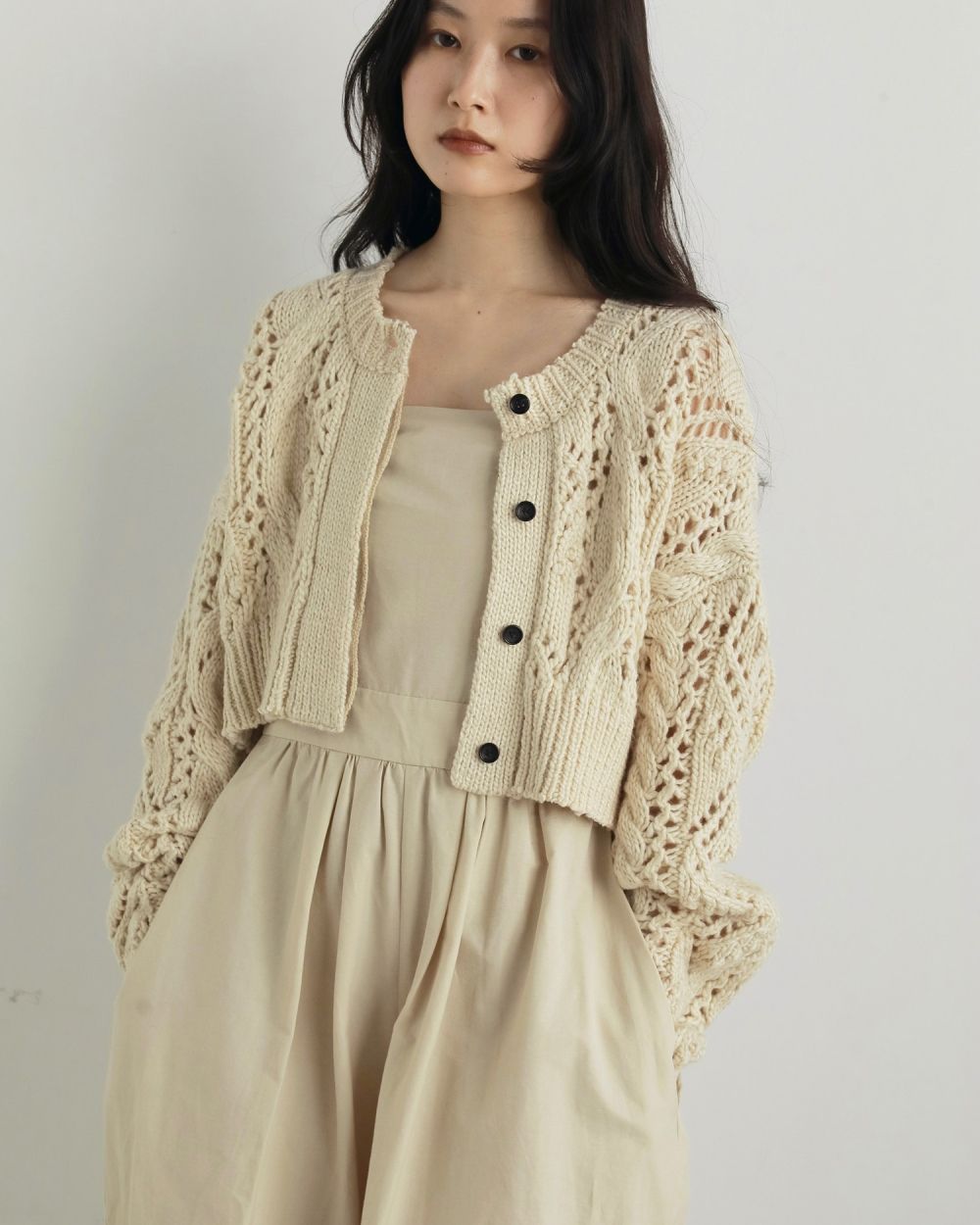 アンヌークanuke Cable Knit Cardiganケーブルニットカーデ ànuke online store（アンヌーク） / Cable Knit CardiganCable